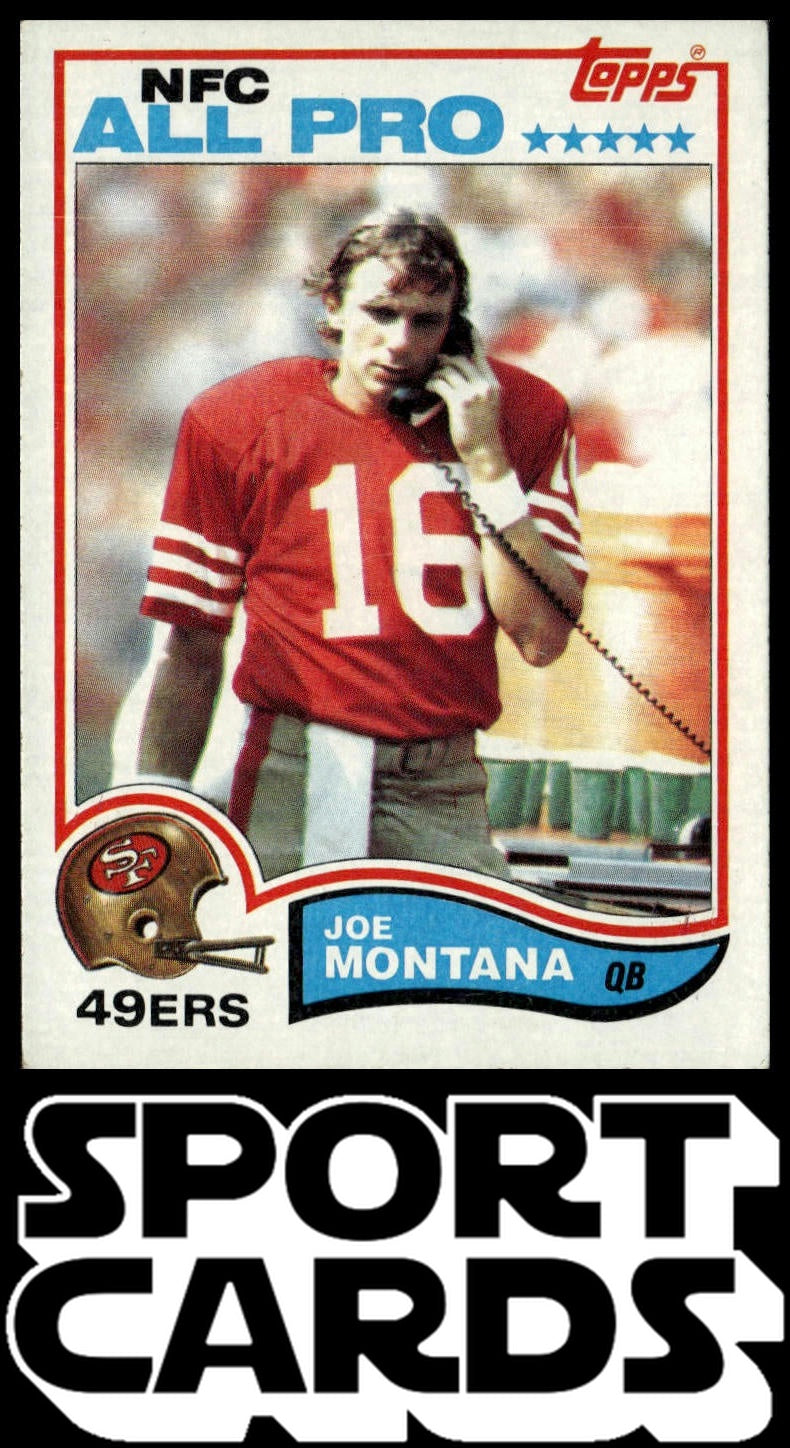 1982 Topps #488 Joe Montana SportCards.com
