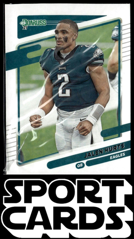 2021 Donruss #108b Jalen Hurts No Helmet SportCards.com