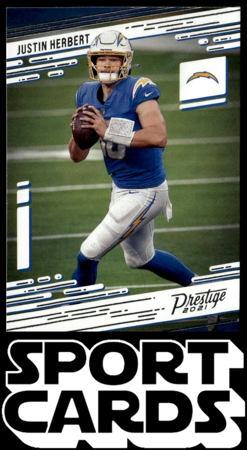 2021 Panini Prestige #192 Justin Herbert SportCards.com