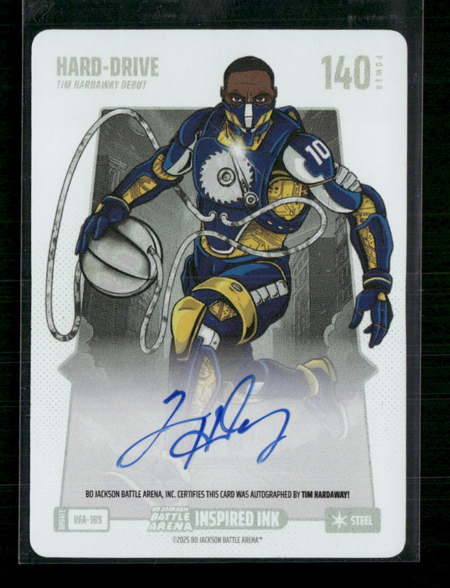 Bo Jackson Battle Arena - Hard Drive Autographed - Sport Cards
