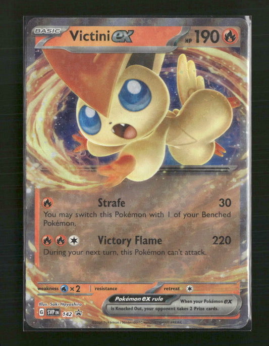 Victini ex SV: Scarlet & Violet Promo Cards #142
