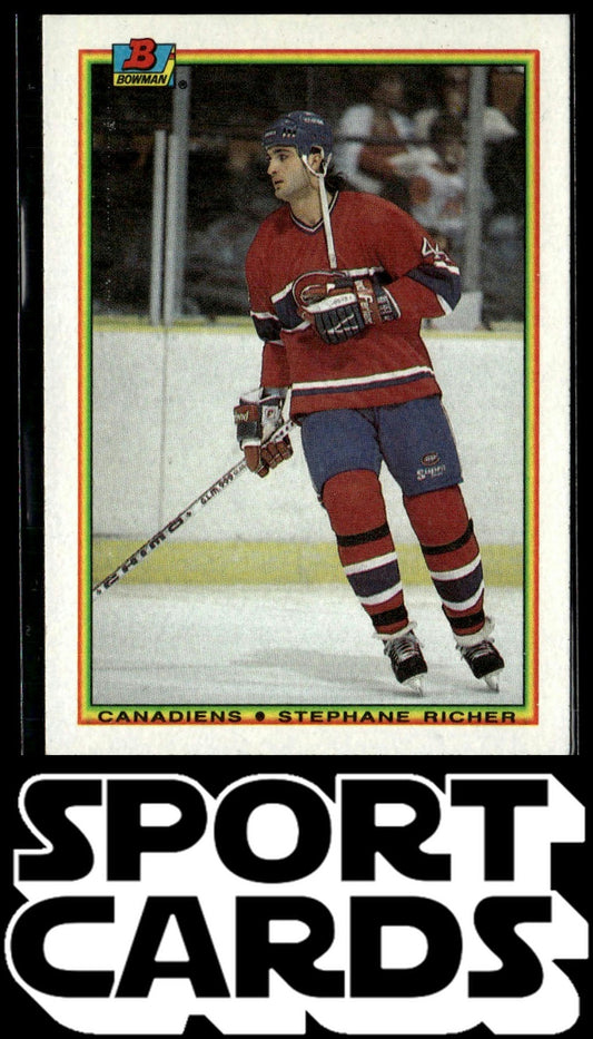 1990-91 Bowman #45 Stephane Richer SportCards.com