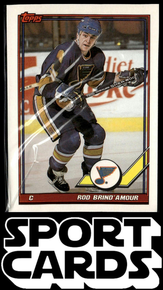 1991-92 Topps #490 Rod Brind'Amour SportCards.com
