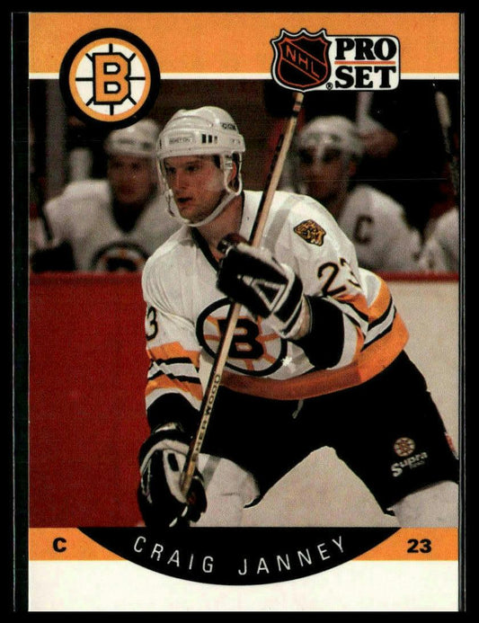 1990-91 Pro Set #8 Craig Janney SportCards.com