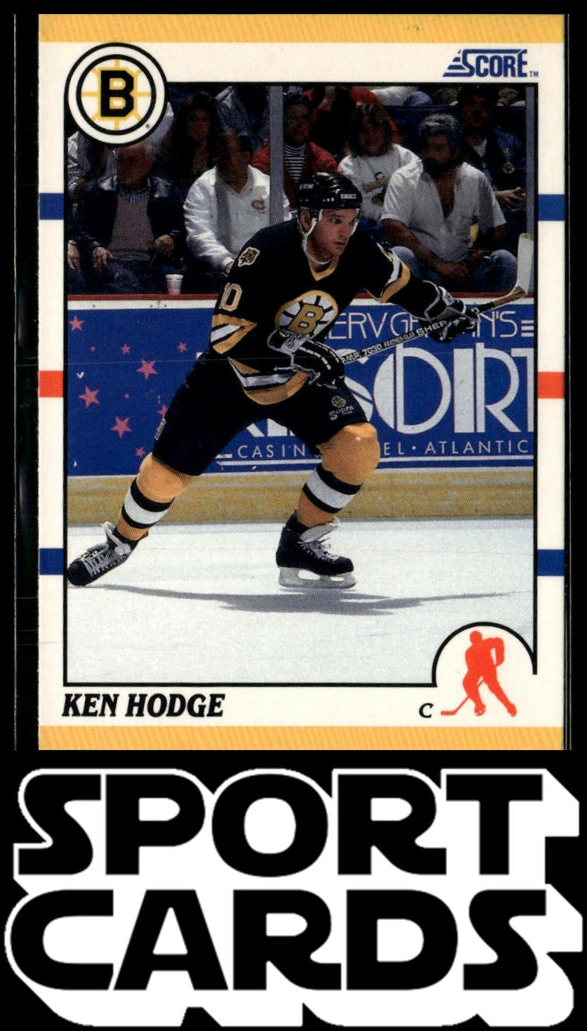 1990-91 Score Rookie and Traded #85T Ken Hodge SportCards.com