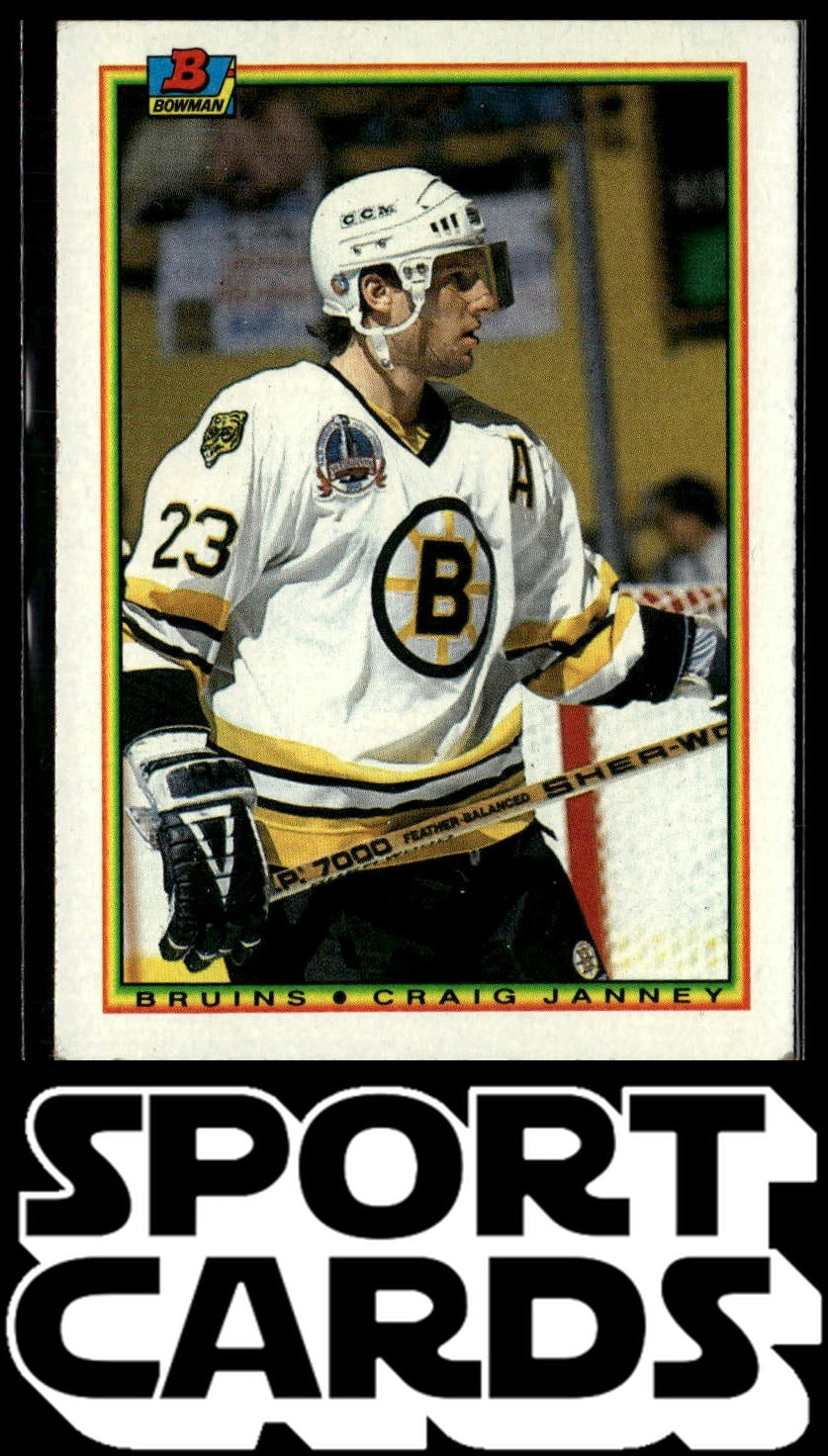 1990-91 Bowman #33 Craig Janney SportCards.com