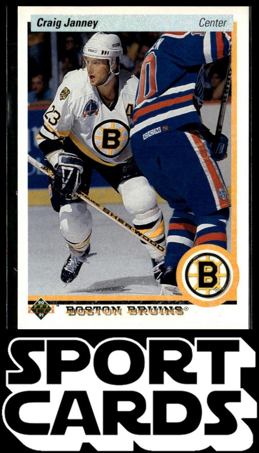 1990-91 Upper Deck #234 Craig Janney SportCards.com