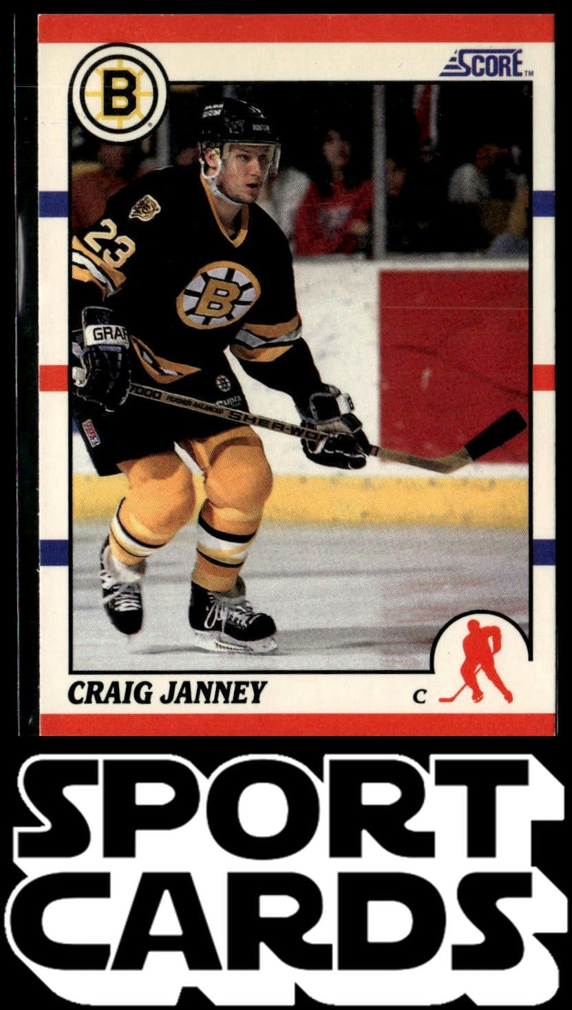 1990-91 Score American #118 Craig Janney SportCards.com