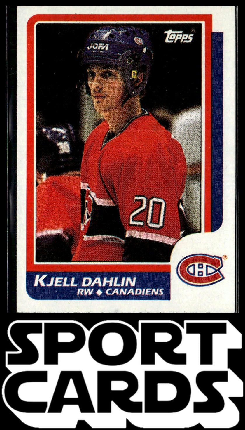 1986-87 Topps #15 Kjell Dahlin SportCards.com