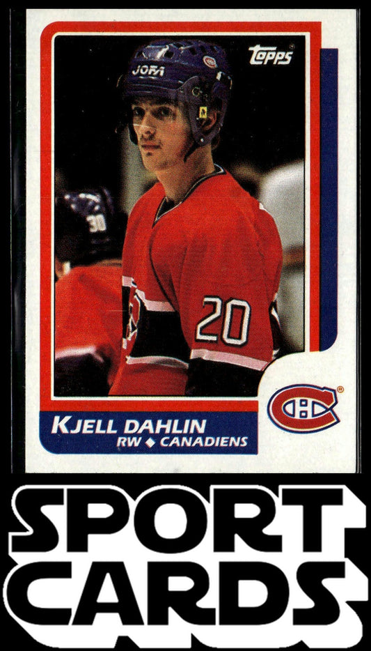 1986-87 Topps #15 Kjell Dahlin SportCards.com