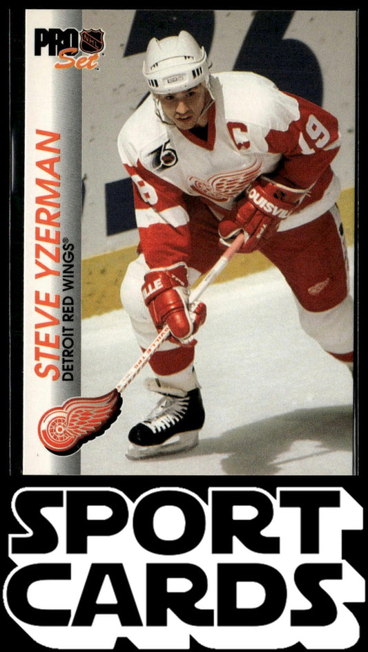 1992-93 Pro Set #39 Steve Yzerman SportCards.com
