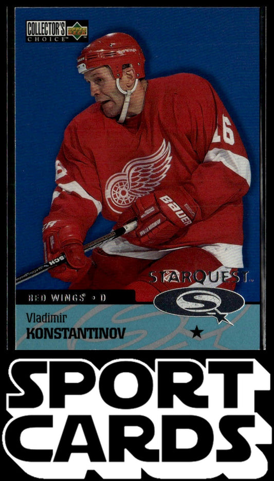 1997-98 Collector's Choice #SQ33 Vladimir Konstantinov StarQuest SportCards.com