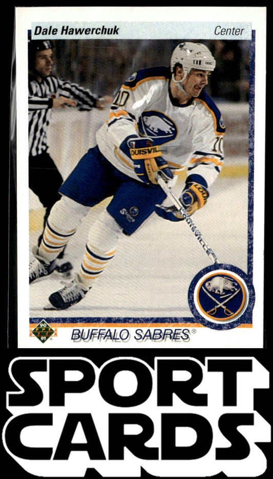 1990-91 Upper Deck #443b Dale Hawerchuk SportCards.com