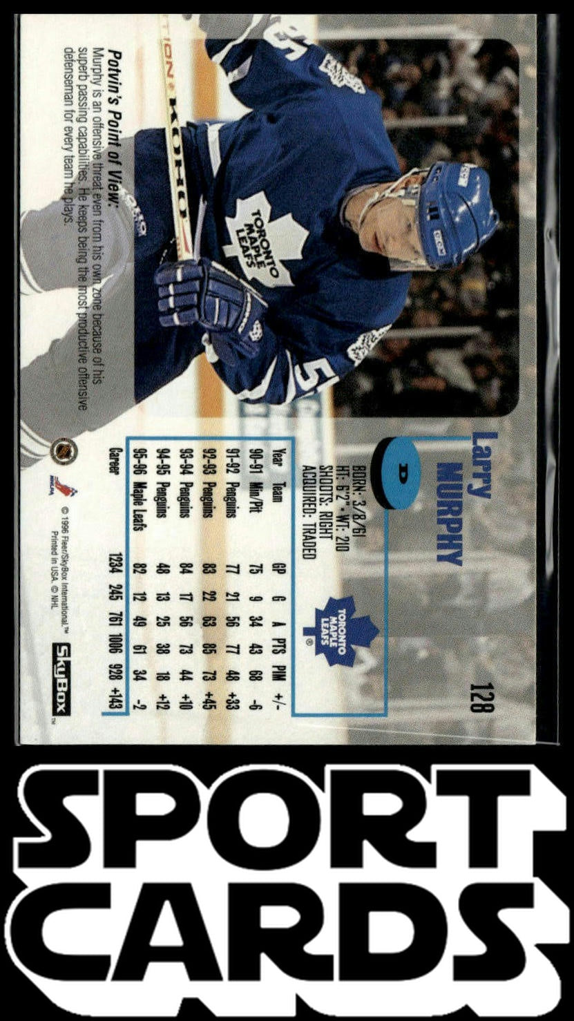 1996-97 SkyBox Impact #128 Larry Murphy SportCards.com