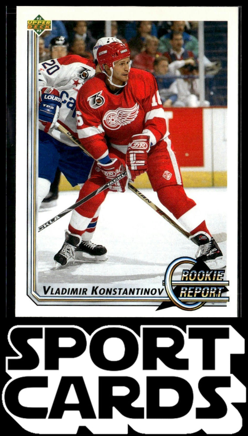 1992-93 Upper Deck #357 Vladimir Konstantinov SportCards.com