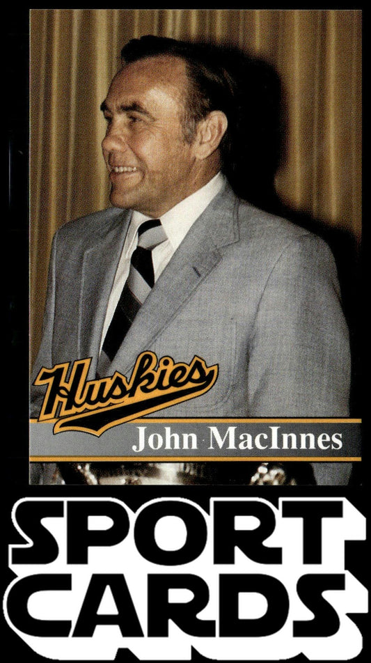1991-92 Michigan Tech Huskies (NCAA) #NNO John MacInnes SportCards.com