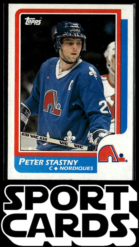 1986-87 O-Pee-Chee #20 Peter Stastny SportCards.com
