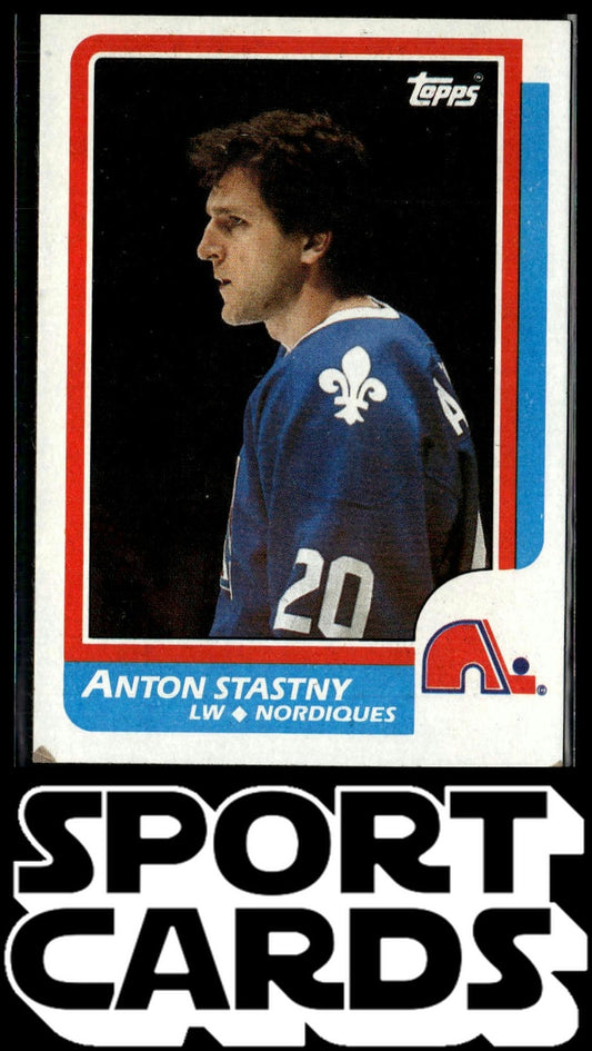1986-87 Topps #125 Anton Stastny SportCards.com