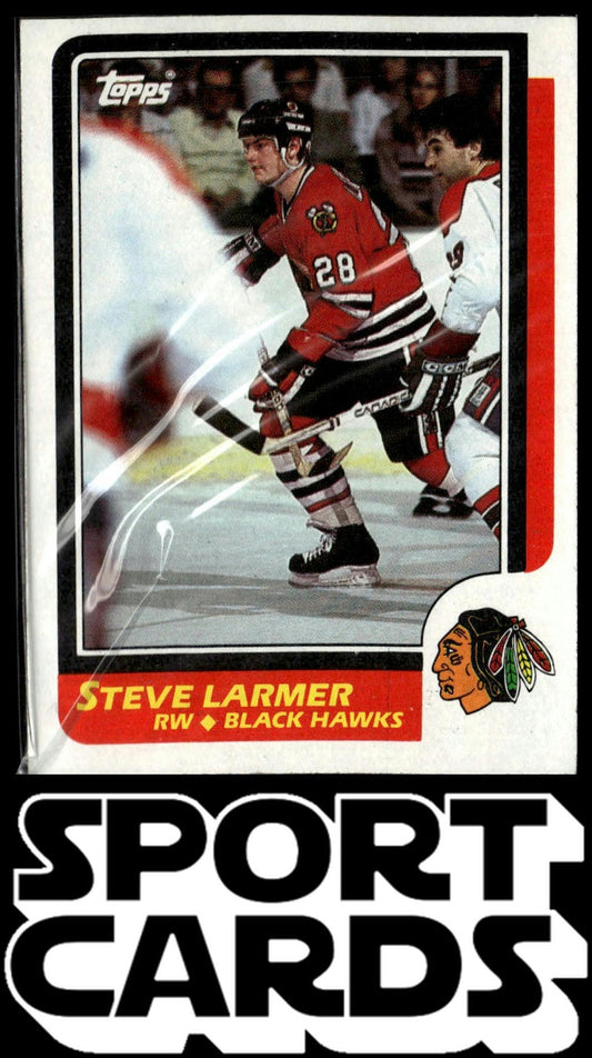 1986-87 Topps #139 Steve Larmer SportCards.com