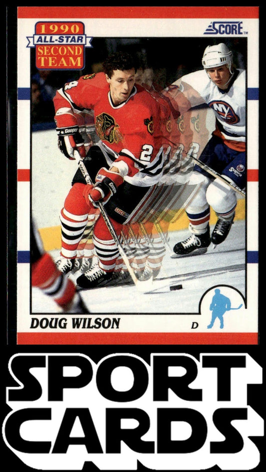 1990-91 Score Canadian #320 Doug Wilson SportCards.com