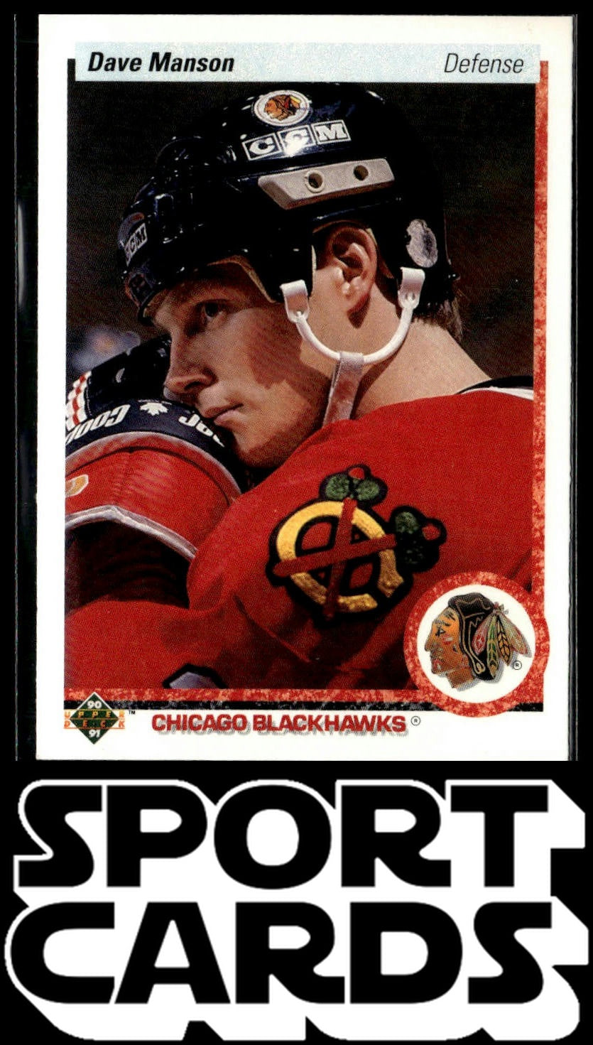 1990-91 Upper Deck #85 Dave Manson SportCards.com