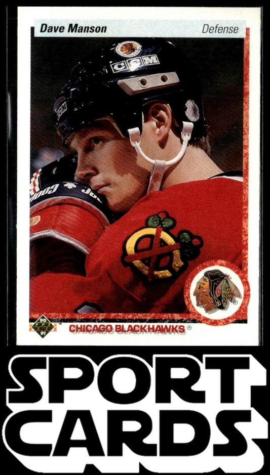 1990-91 Upper Deck #85 Dave Manson SportCards.com