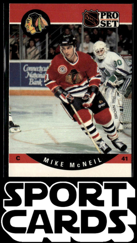 1990-91 Pro Set #600 Mike McNeil SportCards.com