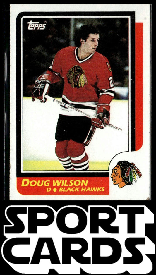 1986-87 Topps #106 Doug Wilson SportCards.com