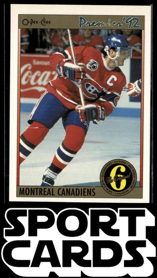 1991-92 O-Pee-Chee Premier #152 Guy Carbonneau SportCards.com