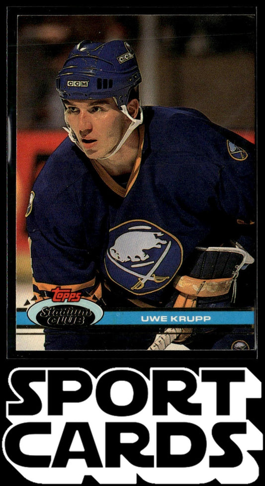 1991-92 Stadium Club #62 Uwe Krupp SportCards.com
