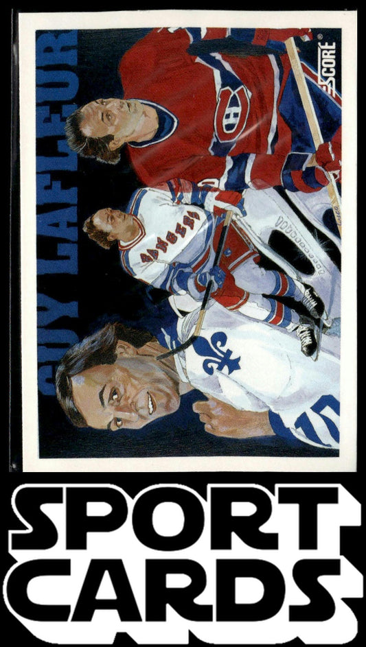 1991-92 Score Canadian English #293 Guy Lafleur SportCards.com