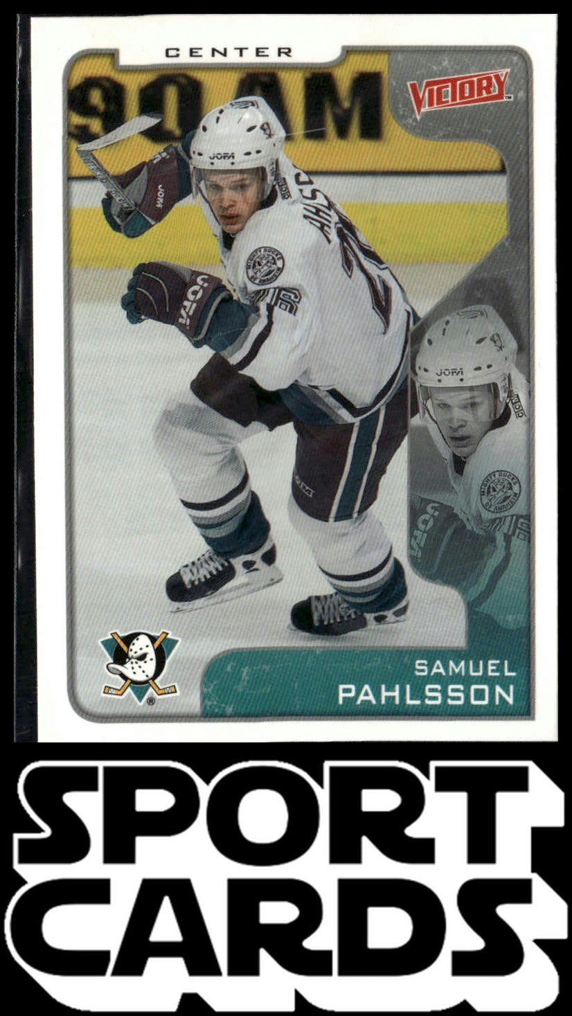 2001-02 Upper Deck Victory #10 Samuel Pahlsson SportCards.com