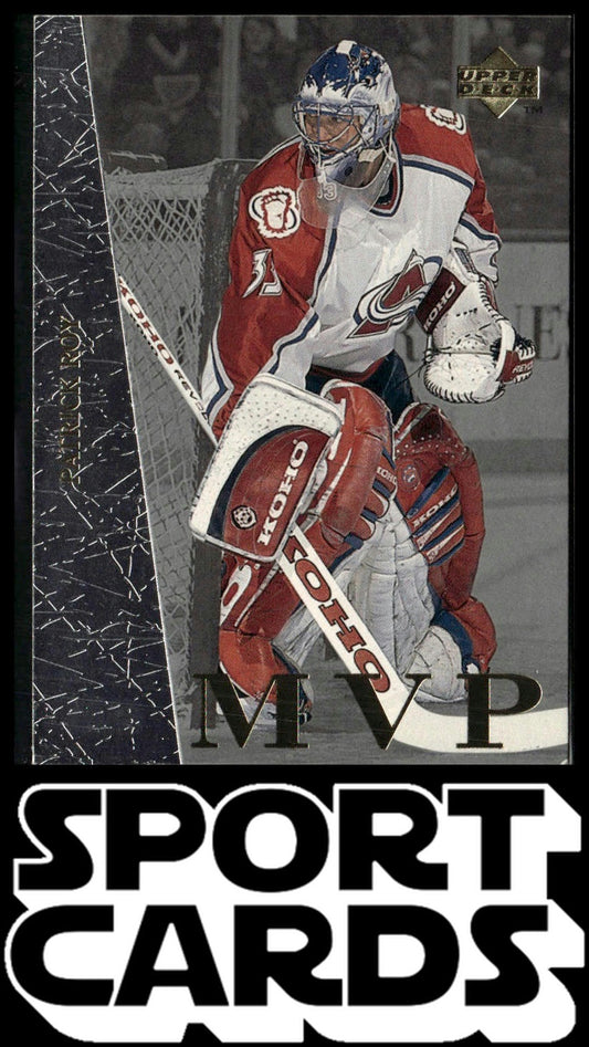 1996-97 Collector's Choice #UD19 Patrick Roy Upper Deck MVP SportCards.com