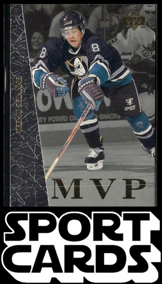1996-97 Collector's Choice #UD7 Teemu Selanne Upper Deck MVP SportCards.com