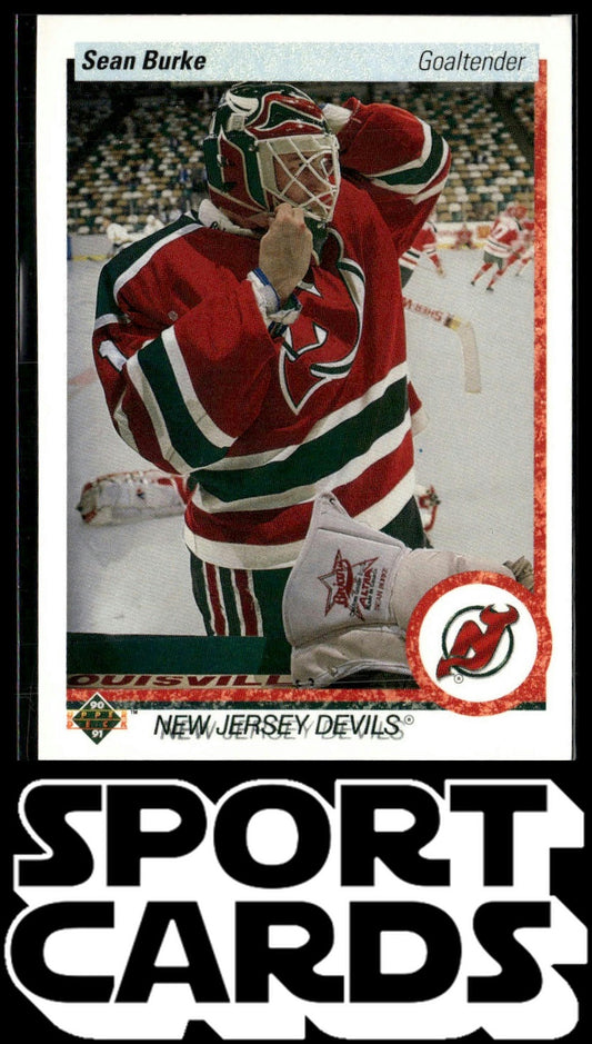 1990-91 Upper Deck #66 Sean Burke SportCards.com