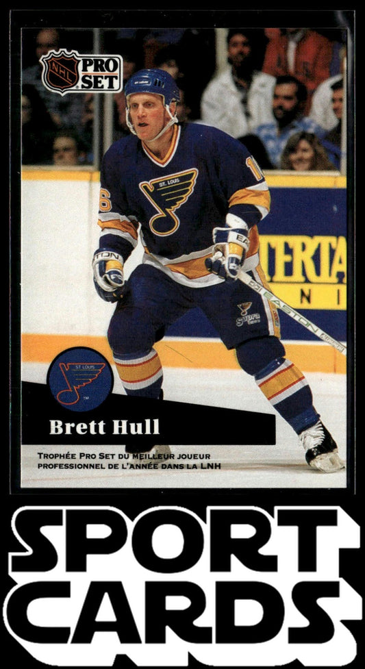 1991-92 Pro Set #326 Brett Hull SportCards.com