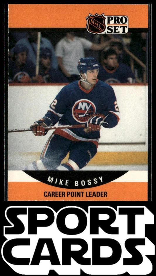 1990-91 Pro Set #650 Mike Bossy SportCards.com