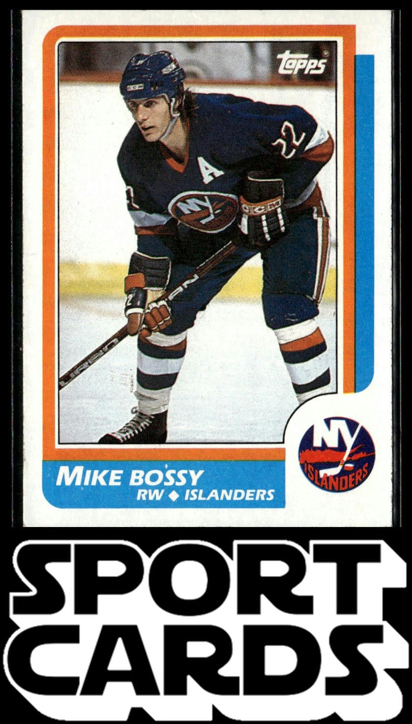 1986-87 Topps #90 Mike Bossy SportCards.com