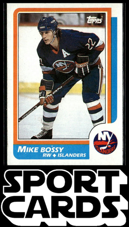1986-87 Topps #90 Mike Bossy SportCards.com