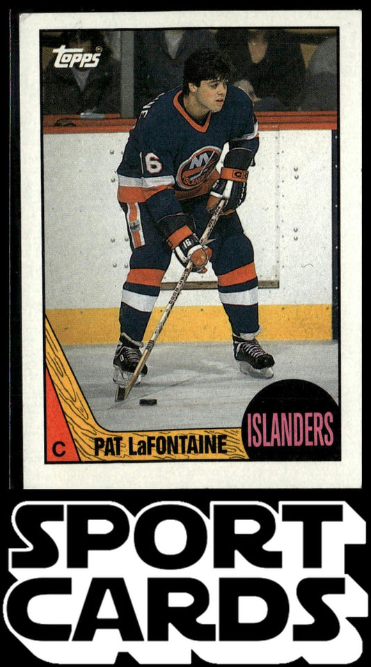 1987-88 Topps #173 Pat LaFontaine SportCards.com