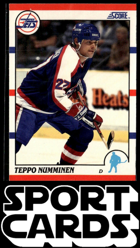 1990-91 Score American #176 Teppo Numminen SportCards.com