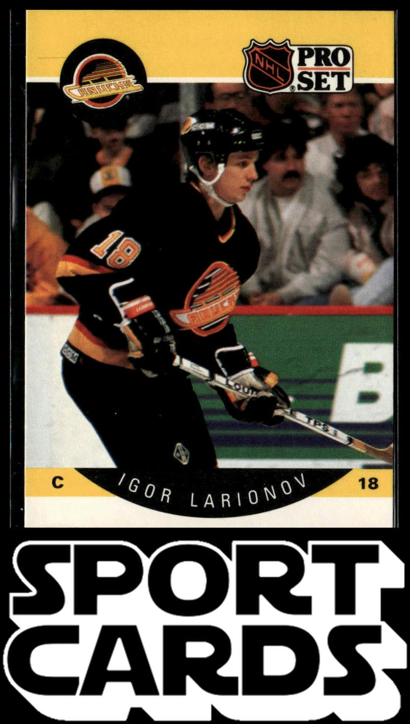1990-91 Pro Set #297 Igor Larionov SportCards.com