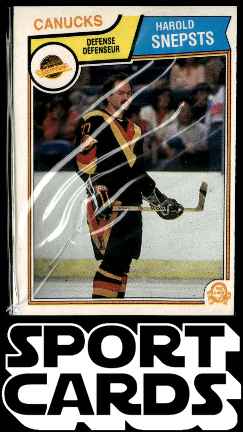 1983-84 O-Pee-Chee #360 Harold Snepsts SportCards.com