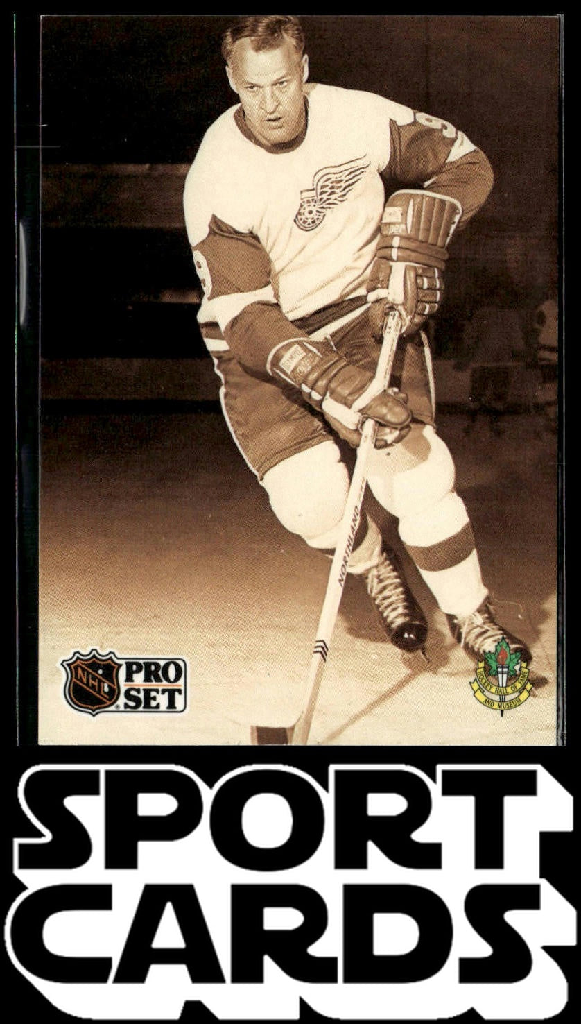 1991-92 Pro Set #344 Gordie Howe SportCards.com
