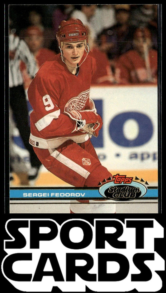 1991-92 Stadium Club #316 Sergei Fedorov SportCards.com