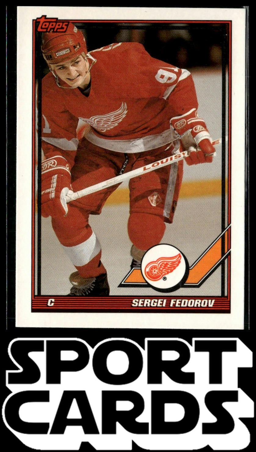 1991-92 Topps #401 Sergei Fedorov SportCards.com