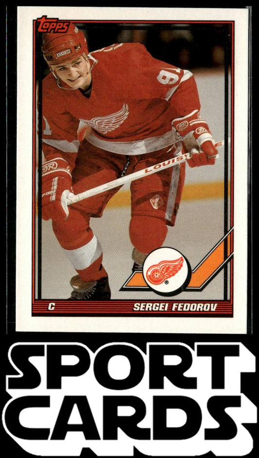 1991-92 Topps #401 Sergei Fedorov SportCards.com