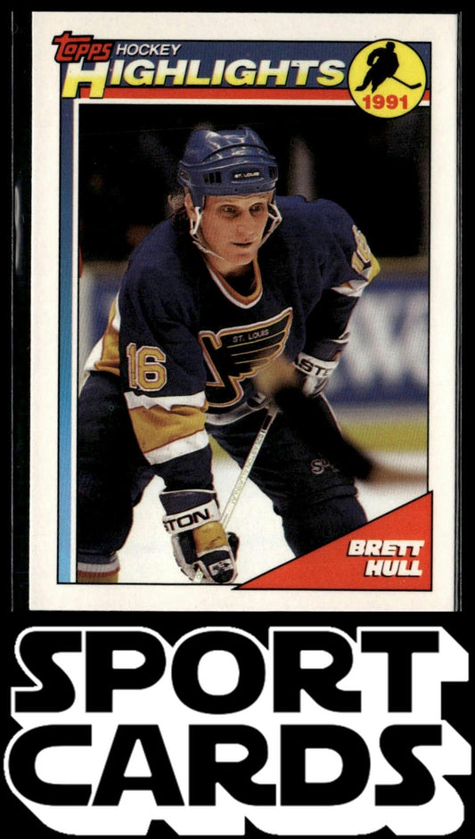 1991-92 Topps #403 Brett Hull SportCards.com