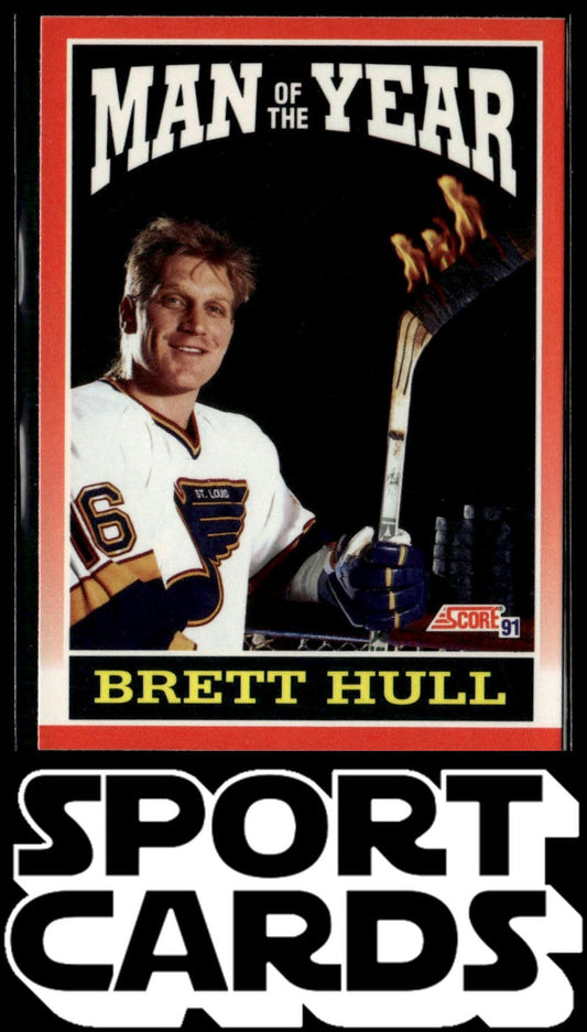 1991-92 Score Canadian English #261 Brett Hull SportCards.com