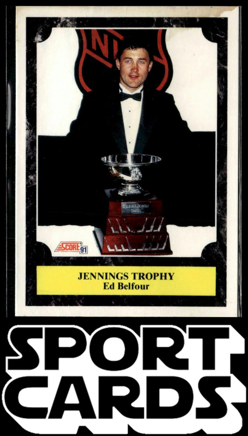 1991-92 Score American #433 Ed Belfour SportCards.com